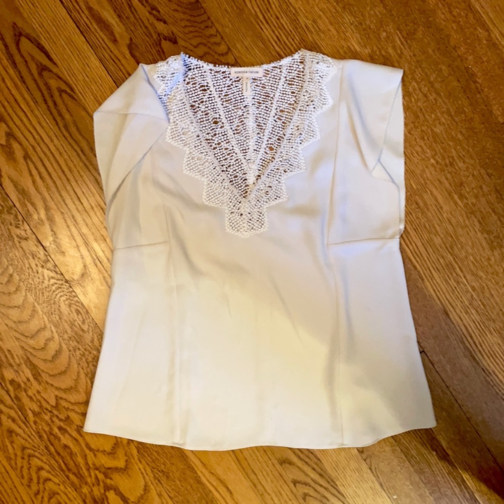 Gorgeous Rebecca Taylor embroidered top